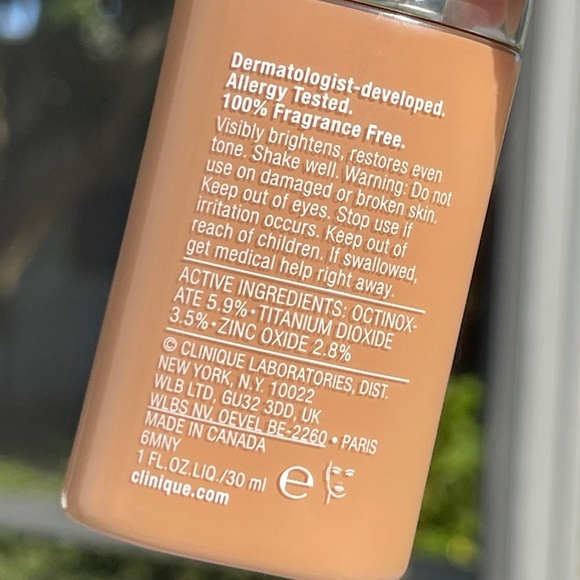 CLINIQUE Even Better Makeup Broad Spectrum SPF 15 Foundation In CN 58 Ho… - Picture 12 of 13